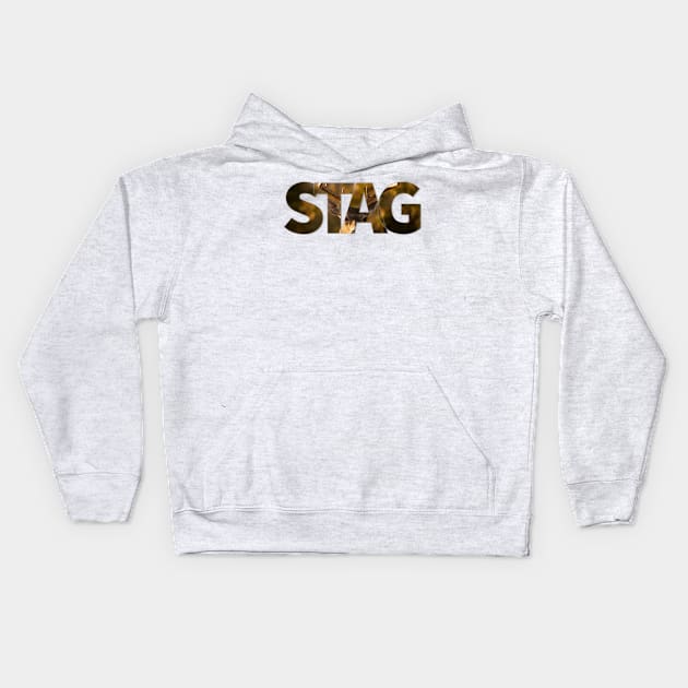 STAG Kids Hoodie by afternoontees